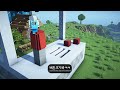 ⛏️ Minecraft Build Tutorial :: 🧸 Claw Machine House - [마인크래프트 인형뽑기 기계 모양 집짓기 건축강좌]