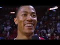 The Game that MVP Derrick Rose COMPLETELY DESTROYED LeBron James & Dwyane Wade 2011.03.06 - EPIC!