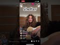 tori kelly - shelter (acoustic from instagram live 25/8)