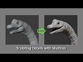How to Create A 3D Dinosaur in Blender 2.9 w/ Shutter Authority | NVIDIA Studio Session