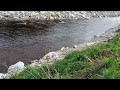 Penticton creek, Rock markers of depth.