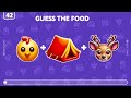 Can you Guess 50 Food by Emoji? 🍔🍟 Ultimate Food Quiz