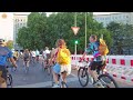 Berlin Traffic Chaos: Drivers vs. Critical Mass Bikers! | Berlin Cycling Tour | 4K