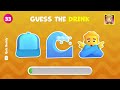 Guess The DRINK By Emoji? 🍹🥤|Quiz Buddy| #emojiquiz