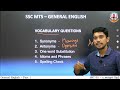 SSC MTS | Day - 1 | GENERAL ENGLISH INTRO | PART - 1 | Thiru. Parthasarathy