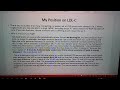 My position on LDL-C