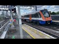 Greater Anglia, Elizabeth Line and London Overground Trains at Bethnal Green on August 5th 2022