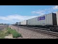 GE Powered Intermodal in the high desert of so. cal. #thatcurveguy #bnsfintermodal