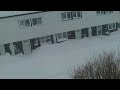 Halifax Snowstorm March 18, 2015 - Neighbours are snowed in