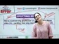 SPOTTING ERRORS | ENGLISH GRAMMAR | WITH TRICKS | ENGLISH WITH SUMAN SOORYAWANSHI Ma'am