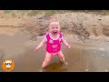 WOW! FUNNY BABY Problems With Water Playground - Funny Baby Videos | Just Funniest