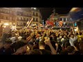 Cagliari promosso in serie A !!!! festeggiamenti in piazza Yenne