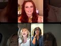 Rachel Reilly's ig live with Britney haynes,& Danielle reyes,24/07/24.😊👇