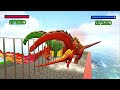 T Rex Alphas Dinosarus Deathrun VS Spino x Titanosaurus | All Boss ARK Dinosaurs