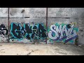 Graffiti in Abandoned Factory - 🔥Raw Concrete Wall🔥