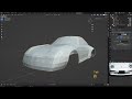 HOW TO make 3D car in Blender - PORSCHE GTA 2