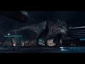 T-Rex vs Indominus Rex - Final Battle Scene - Jurassic World (2015) Movie Clip HD