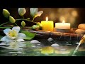 Relaxing Piano Music + Water Sound Flowing - Bamboo,  Nature Sounds, Meditation