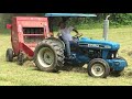 More round bale N hay