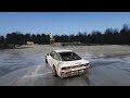 Very rusty S13 drifting on polish track Orechówek