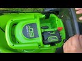 Greenworks PRO 21in. 60v Cordless Lawn Mower vs. Tall, Thick Grass and Leaves