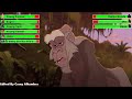 Tarzan 2 (2005) Final Battle with healthbars 1/2