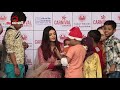 Aishwarya Dances with Children Cancer Survivors at Christmas Event 🎅