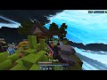 Playing Bedwars in Minecraft Hive Games!