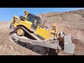 Stabilize Alt Yol Malzemesi Çalışması - Stabilized Lower Road Material Work#caterpillar#dozer#doğa