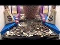 🤬WE NEARLY WENT BANKRUPT! 10 QUARTER CHALLENGE, $400,000,000.00 BUY IN, HIGH LIMIT COIN PUSHER!