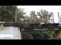 HD P&W 3053 Freight Train on River RD S