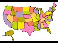 1 minute Timelapse of me drawing the USA (Including Alaska and Hawaii)