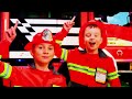 The Kids explore a Real Fire Station 🚒🧒