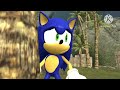 Sonic En Jurassic park: Persecución Del tyrannosaurus (Animación)