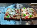 Bread Pizza on Tawa || Quick and easy Bread pizza || Only 10 Minutes