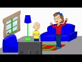 Caillou Repairs The Book Club/Ungrounded