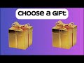 Choose your Gift🎁 How Lucky Are YOU?🍀| Pick a Gift Quiz