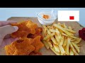 Homemade CRISPY FRIES and NUGGETS!