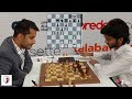IM Nubairshah Shaikh (2432) vs India no.1 D. Gukesh | Qatar Masters 2023 | Commentary by Sagar