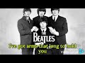 from me to you •liryc• the beatles