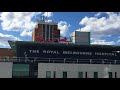 Helicopter Landing on Royal Melbourne Hospital Rooftop Helipad