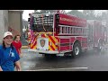 Bloomingdale Fire Department Engine #661 Wet Down 8/17/2024