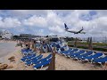 Copa airlines 737-800 landing at st maarten