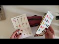 Let’s organise my journaling supplies! 🌟 Delfonics Utility Pouch S
