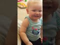 Laughing baby