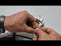 Turn a Micro Wave Motor into 320V Generator Use Super Magnet.