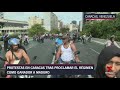 Protestas en Caracas tras proclamar el régimen como ganador a Maduro