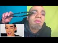 I tried Following a James Charles Makeup Tutorial using ONLY kitchen utensils