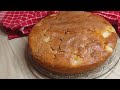 Déliceux gâteau yaourt aux pommes | Recette facile et rapide | Easy apple yogurt cake