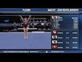 Lexy Ramler: Floor exercise at 2019 NCAA gymnastics championship semifinals